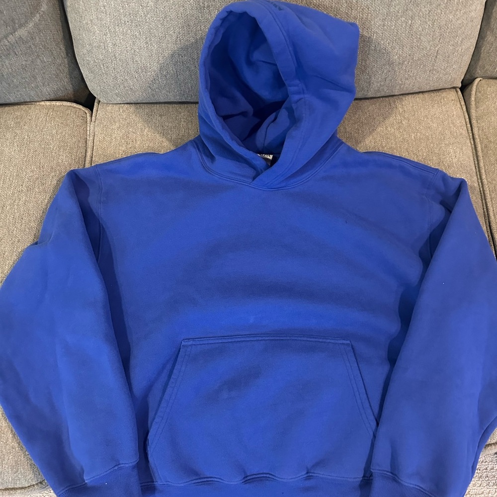 Aritzia Sweatfleece Perfect Hoodie -Jazz Blue

Size large 

Worn once